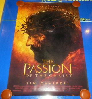 The Passion Of The Christ 2004 Orig.  D/s Rolled 1 - Sheet Movie Poster 27 " X 40 "
