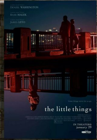 2 The Little Things 2021 Theatrical 27x40 Movie Poster Doubled Sided