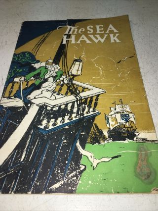 Scarce 1924 The Sea Hawk Silent Movie Brochure Milton Sills,  Wallace Berry Etc
