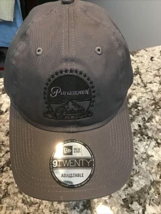Nwt Vintage Paramount Pictures Movie Promo Cast & Crew Baseball Cap Hat Gray