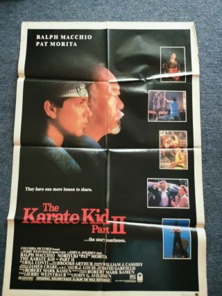 The Karate Kid Part 2 One - Sheet