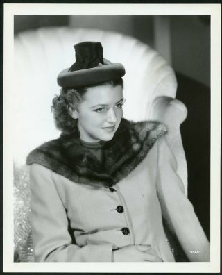 Betty Furness In Stylish Fashion Portrait Vtg 1936 Photo By Ted Allen