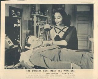 Bowery Boys Meet The Monsters Leo Gorcey On Bed Lobby