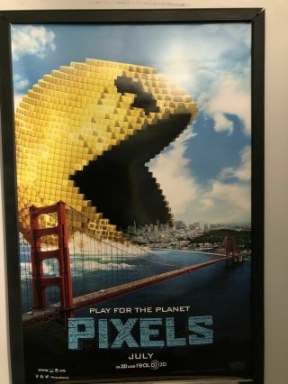 Pixels 27x40 Ds Theatrical Poster In Vg