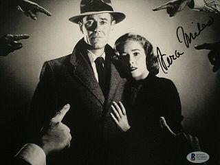 Hand Signed Photo Vera Miles With Henry Fonda From " The Wrong Man " 1956 - Beckett