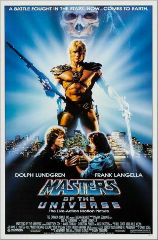 Masters Of The Universe - 1987 27x41 Rolled Movie Poster - Style A