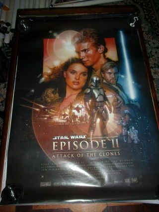 Star Wars Epidode Ii: Attack Of The Clones - 27 X 40 Us One Sheet Poster -