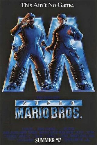Mario Bros.  Movie Poster - 1993 Hollywood Posters