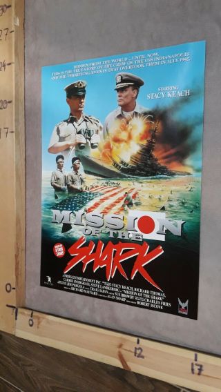 Mission Of The Shark: The Saga Of The U.  S.  S.  Indianapolis (1991) Uk Video Poster