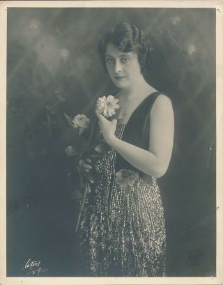 Clara Kimball Young Vintage 1920s Witzel Dbw Silent Portrait Photo