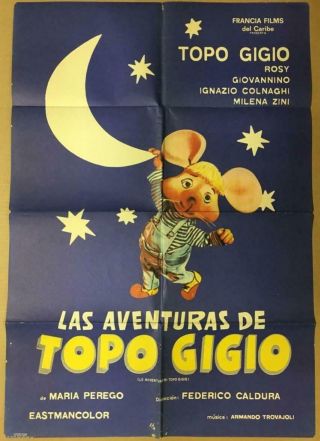 The World Of Topo Gigio Le Avventure Di Topo Gigio Movie Poster 2889