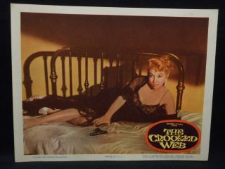 The Crooked Web 1955 Lobby Card Sexy Bad Girl Mari Blanchard Film Noir