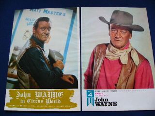 1960s John Wayne Japan Vintage 73 Clippings The Alamo Very Rare