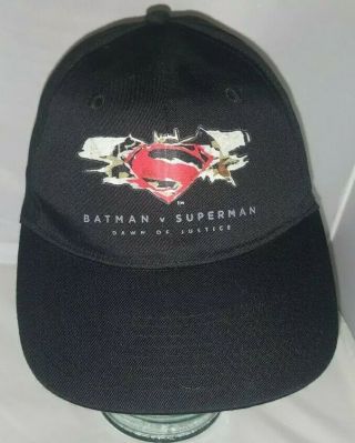 Batman V Superman Dawn Of Justice Promo Hat Exclusive Wb Studios Crew Gift