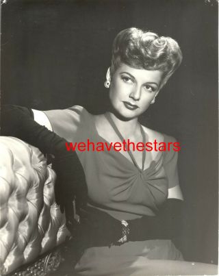 Vintage Ann Sheridan Sexy Glamour 