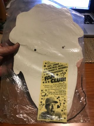 Ernest p Worrell hey Vern mask and fan club promo 3