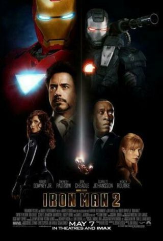 Iron Man 2 27x40 Promo Both Side Printed Poster (2015)