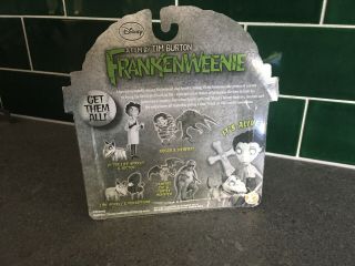 Disney Frankenweenie Persephone And Live Sparky Figurines Tim Burton Collectable