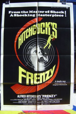 Alfred Hitchcock Frenzy 1972 Universal 1 - Sh Graphics