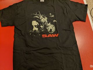 Saw Authentic Movie Promo T - Shirt L Horror Thriller
