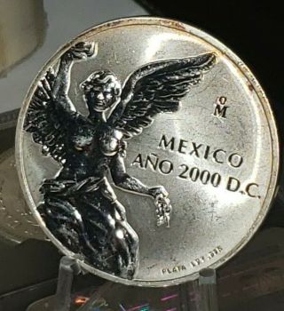 Mexico Silver Medal,  Año 2000 D.  C Scarse