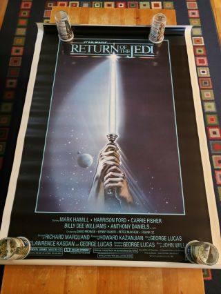 Return Of The Jedi 27 X 40 Movie Poster