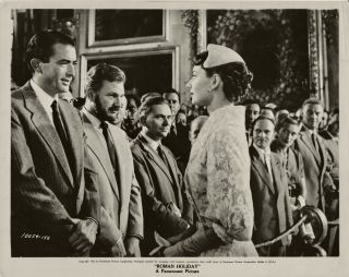 Audrey Hepburn,  Gregory Peck 1953 Scene Still Roman Holiday