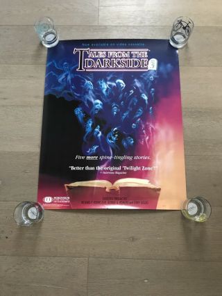 Tales From The Darkside Vol 3 Movie Poster Video Promo 22” X 28”