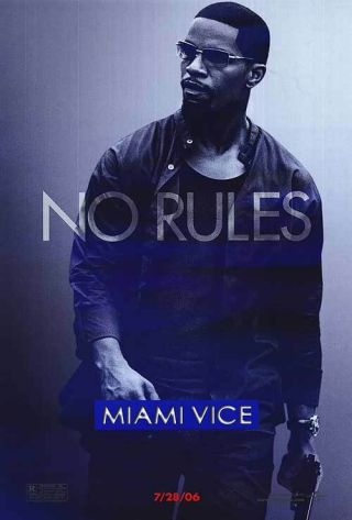 Miami Vice (j.  Foxx) Orig Movie Poster One Sided 27x40