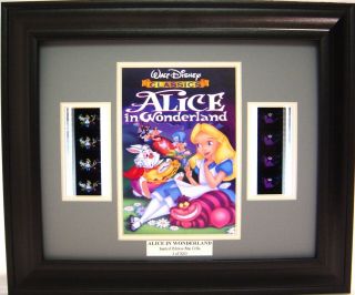 Alice In Wonderland Framed Film Cell