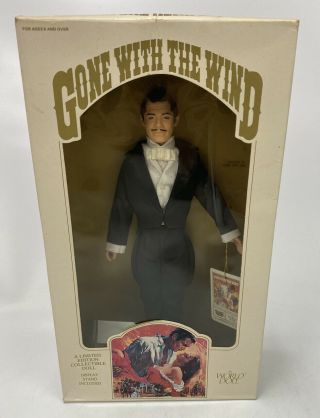 World Doll Rhett W/ Tuxedo Gone With The Wind Collectible Porcelain Doll 76910