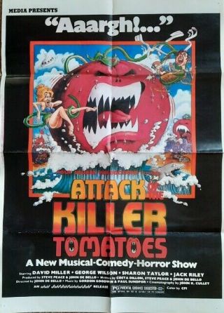 1978 Attack Of The Killer Tomatoes Poster (00133)