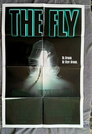 The Fly Movie Poster International Style David Cronenberg Jeff Goldblum Getz 86