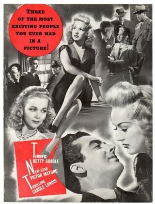 I WAKE UP SCREAMING (HOT SPOT) - 1942 Betty Grable,  Victor Mature,  Carol Landis 2