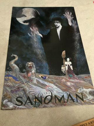 Sandman Poster 1993 Vince Locke Art Rolled Based On Neil Gaiman Books Osp 2420