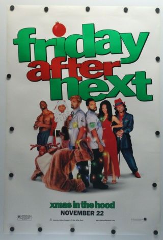 Friday After Next 2002 Double Sided Movie Poster 27 " X 40 "