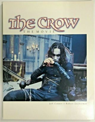 Crow The Movie 1995 Book Behind The Scenes Kitchen Sink Publication