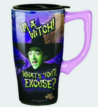 Wizard Of Oz Travel Mug Cup Wicked Witch Coffee Tea Ceramic Home Office Gift