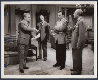 James Cagney & Cameron Mitchell Love Me Or Leave Me Orig Photo Keybook