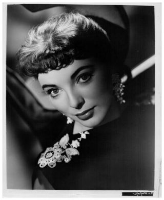 Joan Collins Striking Glamour Pin Up Vintage Studio 8x10 Photo