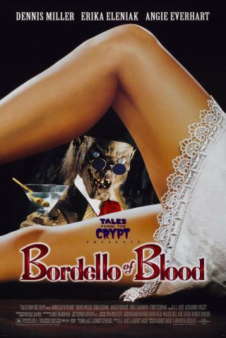 Bordello Of Blood Tales From The Crypt Horror 27x40 Movie Poster 1996