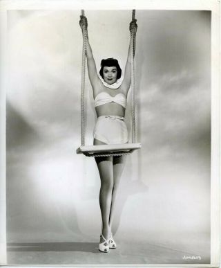 Jane Wyman Leggy Glamour Pin Up In Bikini 1949 Warner Bros Photograph
