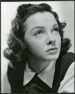 Kathryn Grayson 17 Years Old Vintage 1939 Mgm Portrait Dblwt Photo