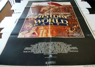 History Of The World Part 1 - Folded Poster One Sheet - 27 X 41 - 1981