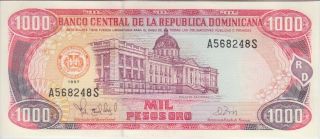 Dominican Republic Banknote P.  158b 1,  000 1000 1.  000 Pesos Oro 1997,  Unc