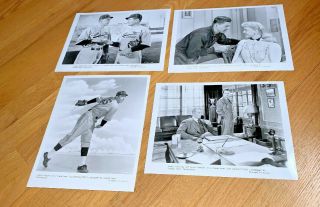 4 Publicity Photos - The Winning Team W/ Ronald Reagan & Doris Day - 1952