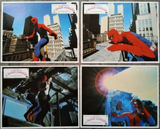 12 French Lobby Cards/1978/spider - Man Strikes Back/nicholas Hammond