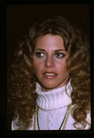 Lindsay Wagner 1978 Candid Photographer Stamped 35mm Transparency