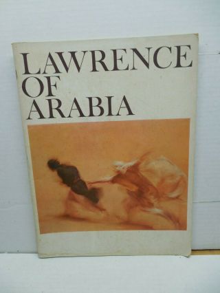 Lawrence Of Arabia Movie Program Souvenir Book 1962 Peter O 