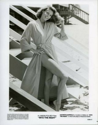 Kathryn Harrold Sexy Leggy Glamour Pin Up Into The Night 8x10 Photo
